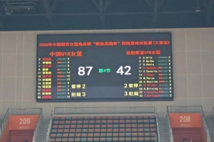 中国U18女篮分差倍增，全面压制拉脱维亚U18轻松获胜