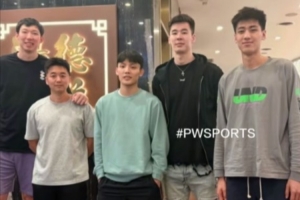 相聚洛杉矶！周琦、徐杰、郭昊文、刘金雨齐聚一堂